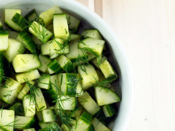 Dill + Lemon Cucumber Salad