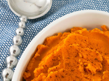 Mashed Maple Sweet Potatoes