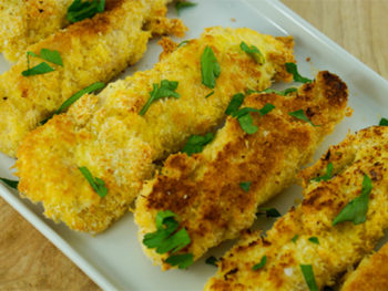 Coconut Crusted Chicken Strips