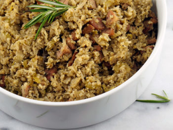 Grain Free Cauliflower Rice Stuffing