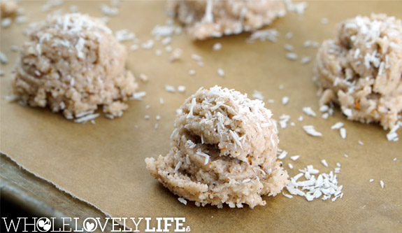 Raw Coconut Chai Tea Macaroons - Whole Lovely Life