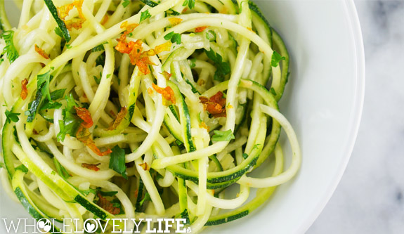 Garlic-Lemon-Parsely-Zoodles-with-Salmon-and-Crispy-Squash-Blossoms-1