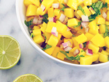 Simple Mango Salsa