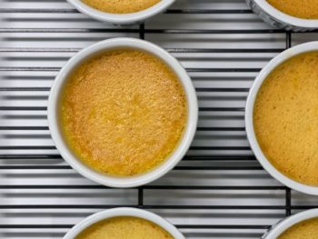 Keto Pumpkin Spice Creme Brûlée